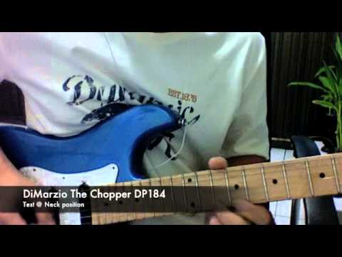 DiMarzio The Chopper DP184bk Pickups test