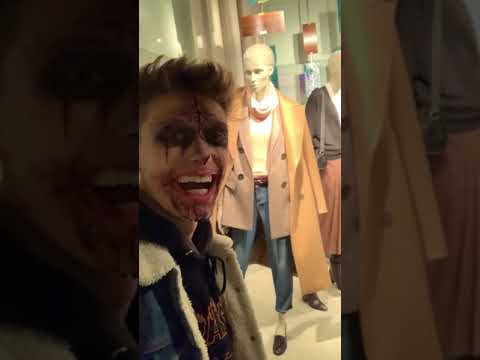 FAIRE PEUR AUX GENS DANS LA RUE POUR HALLOWEEN 😱 (part.1) | YannTuFanes #shorts
