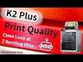 I Was Wrong About The Creality K2 Plus Z Banding And Part Strength Tests