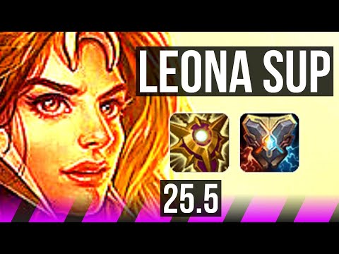 LEONA & Jhin vs NAUTILUS & Tristana (SUP) | KR Grandmaster | 25.5