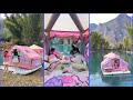 Dreamy Floating Camping A Night Under The Stars With My Bestie