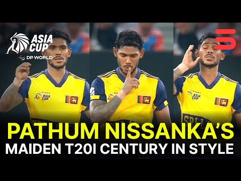 Pathum Nissanka’s Unstoppable Knock | India vs Sri Lanka | Match 18 | DP World Asia Cup 2025 | ZF1K