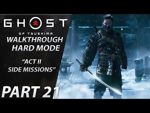 Ghost of Tsushima | Gameplay Walkthrough | HARD | Part 21 "Side Missions"