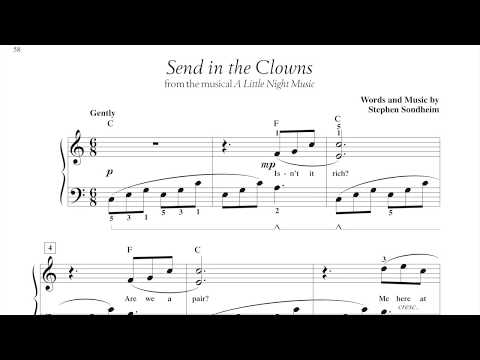 Send in the Clowns (page 58, Adult Piano Adventures Popular Book 2)