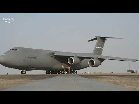 US Air Force C-5M Super Galaxy is used to Evacuate Peoples from Afghanistan