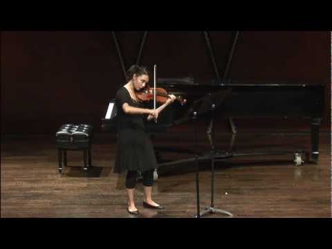 ANNA LEONOVA. Piece for violin solo.