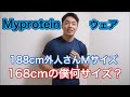 マイプロテインウェア、外人モデルがでかすぎて参考にならない