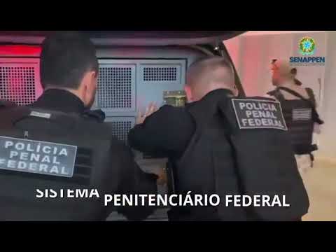 Policia Penal realiza transferência de preso líder de facção suspeito de comandar ataques no RN
