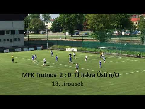Hattrick č.III Matěj Jirousek, U17 MFK Trutnov - TJ Jiskra Ústí nad Orlicí, 12.5.2018