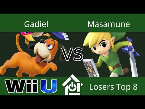 NaCl 1-/29/2016 - Gadiel (Duck Hunt) vs Masamune (Toon Link) - Smash 4 Losers Top 8