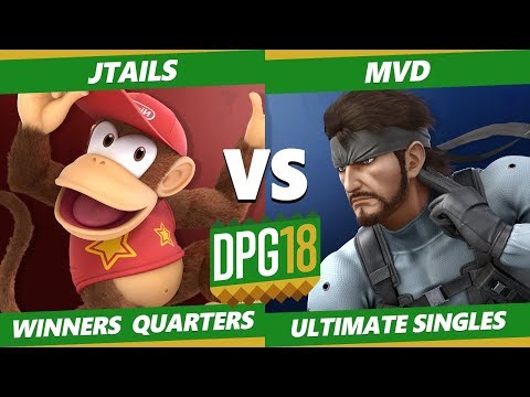 Smash Ultimate Tournament - PG | MVD (Snake) Vs. Jtails (Diddy, Toon Link) DPOTG18 SSBU WQ