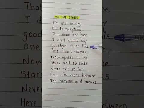 In The Stars ( I'm still holding on to everything ) 🌼 ~ Song by Benson Boone #songlyrics