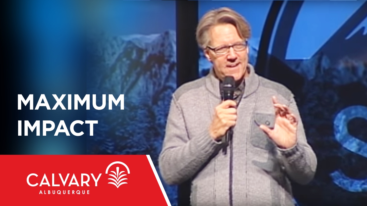 Maximum Impact - 1 Peter 2:11-12 - Skip Heitzig