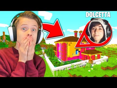 HO TROVATO LA CASA SEGRETA DI DOLCETTA SU MINECRAFT!!