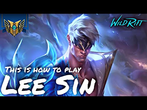 PLAY MAKER LEE SIN! | FASTEST LEE SIN GAMEPLAY - Wildrift