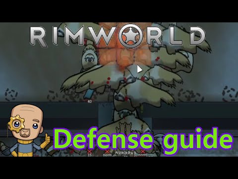 Rimworld Defence Guide Pt1 Melee : Tutorial Nuggets