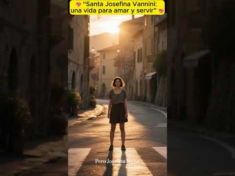 Santa Josefina Vannini: una vida para amar y servir