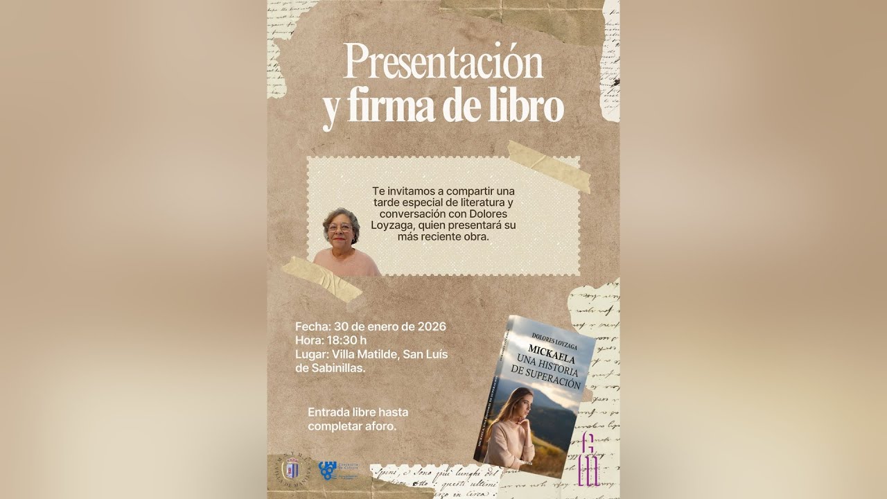 Dolores Loyzaga presentará «Mickaela, una historia de superación»