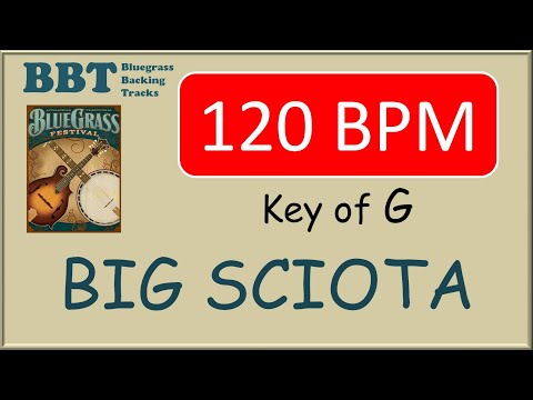Big Sciota - 120 BPM bluegrass backing track