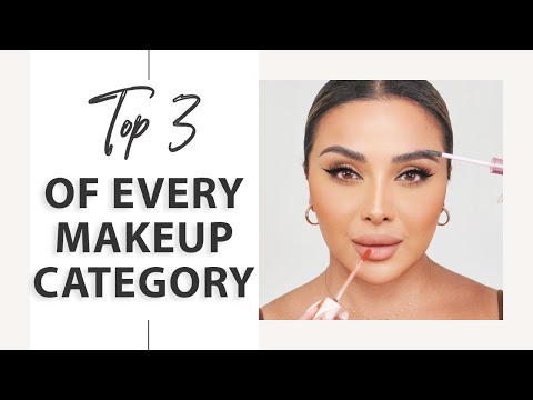 TOP 3 IN EVERY MAKEUP CATEGORY | NINA UBHI