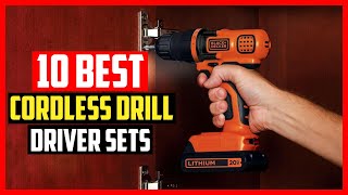 ✅ Top 10 Best Cordless Drill Driver Sets 2026