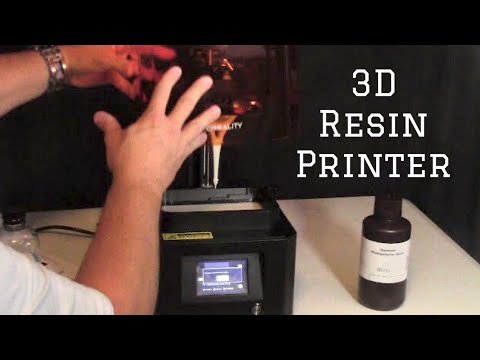 My First Resin 3D Printer