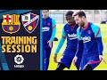 ⚽? TRAINING SESSION AHEAD OF #BarçaHuesca