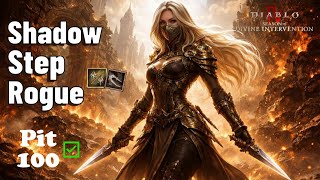Shadow Step Rogue - Pit 100 - Diablo 4 Season 11