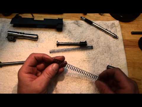1911 recoil spring tuning