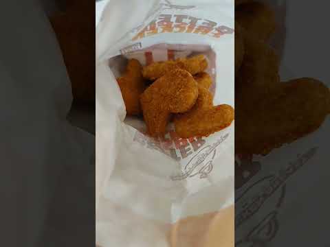 6 NUGGETS DE HUNGRY JACK'S #satisfatório #asmrsounds #nuggets #acompanhamentos #lanches #foodie #shorts