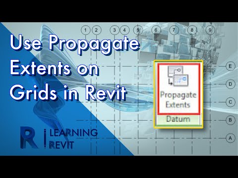 Learn How to Use Propagate Extents on Grids in Revit | Tutorial for Beginners