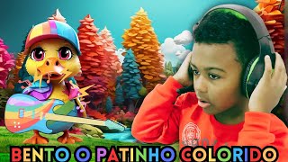 ?BENTO O PATINHO COLORIDO ? MÚSICA INFANTIL EDUCATICA? CANAL DO THEO STEVAN BRINQUEDOS.