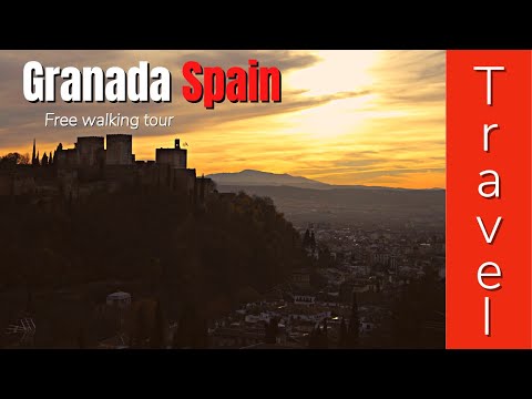Granada Spain is ABSOLUTELY BEAUTIFUL | Free Walking Tour