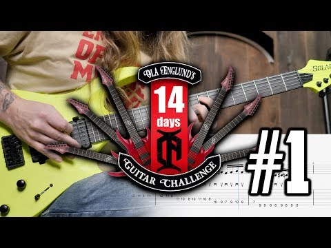 OLA 14 DAYS - Guitar Challenge #1 Alternate picking
