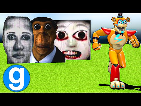 SCARY NEXTBOTS VS GMOD FNAF SECURITY BREACH | Five Nights at Freddy's Garry's Mod