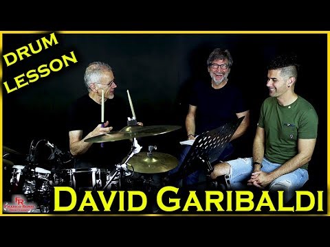 DAVID GARIBALDI - (EXCLUSIVE drum lesson) with Dado Bertonazzi - Franco Rossi Drum Channel