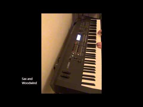 Yamaha MOX Demo - ALL 1217 voices in 100 Minutes !