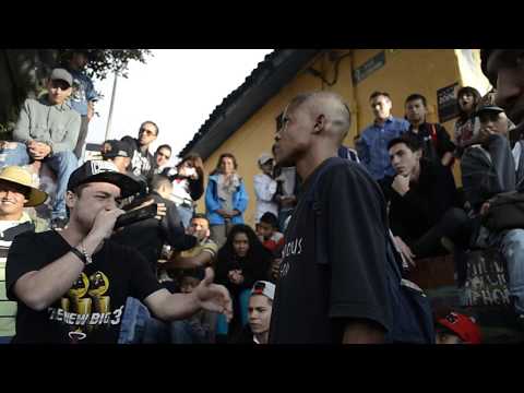 PATRON MC Vs KAMO - BATALLA CANDELARIA CARTEL CLAN - Bogotá 2014