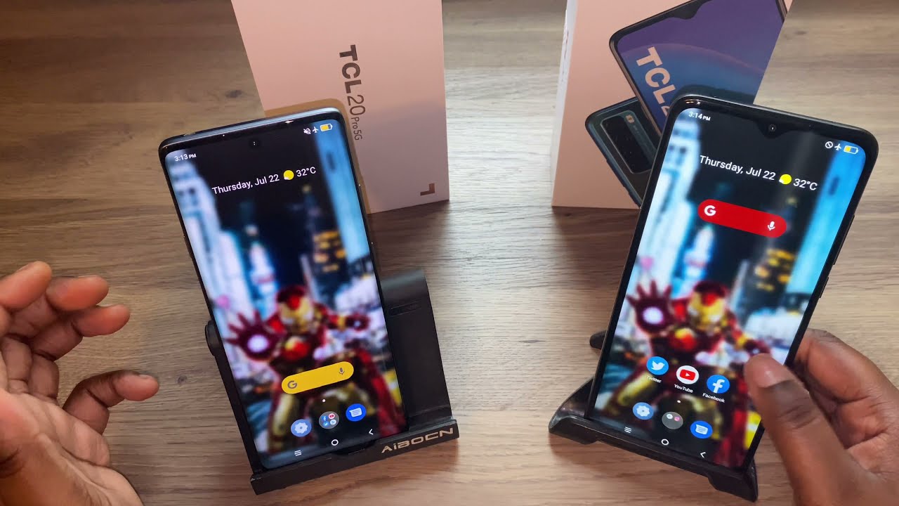 Tcl 20 pro vs Tcl 20SE #Tcl mobile devices