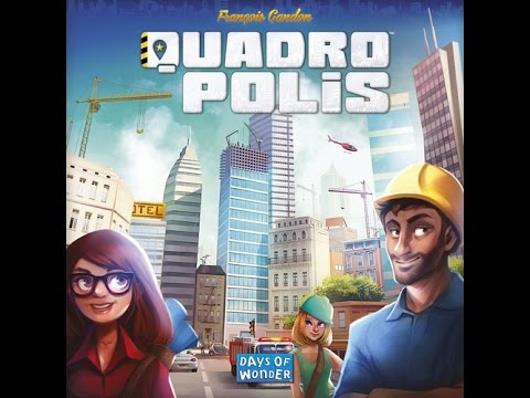 Quadropolis "Live Play Thru" (Days of Wonder/Asmodee) GreyElephant Gaming