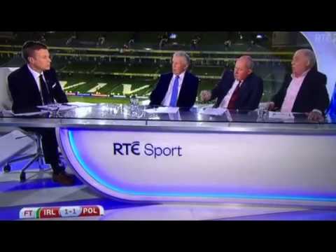 Eamon Dunphy on Ireland v Poland full time