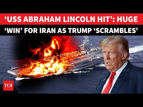 BIG! ‘USS Abraham Lincoln HIT’: Iran’s BOLD Attack On American Aircraft Carrier ‘UNNERVES’ Trump