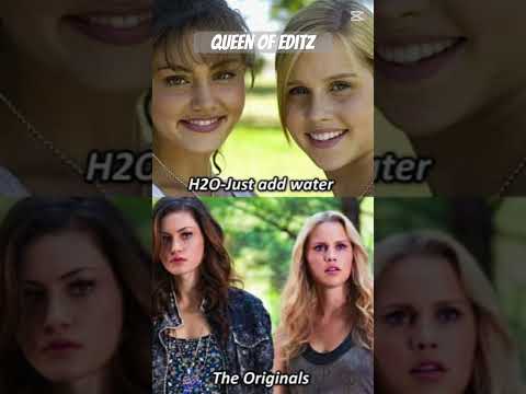 h2O vs tvd | cleo/hayley & emma/rebekah | #tvd #h2o #edit