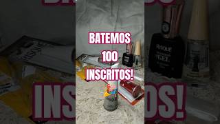 BATEMOS 100 INSCRITOS!🎉 OBRIGADA A TODOS