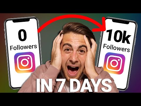 1-10K Followers on Instagram in 7 Days (Step By Step Guide)
