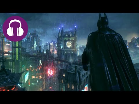 Falling Asleep In GOTHAM CITY 💤 10 Hours RAIN SOUNDS & Night Ambience (Batman)