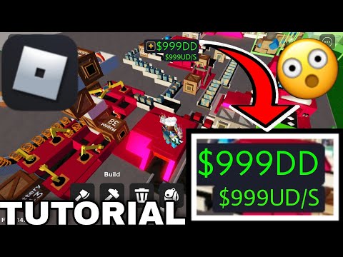 How to build the *ROBOT* in Factory Simulator Roblox (TUTORIAL)