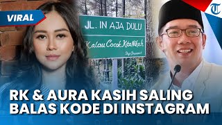 Ridwan Kamil & Aura Kasih Posting Nama Petunjuk Jalan & Singgung Soal Nikah