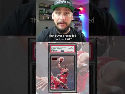 Michael Jordan Ultra-Rare Parallel sells FOUR different times on FOUR auction sites for a LOSS