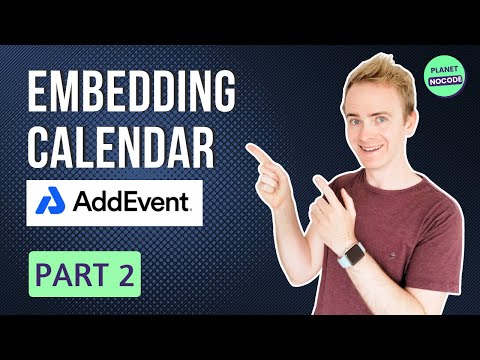 Embedding our dynamic AddEvent Calendar in Bubble - AddEvent 2 thumbnail